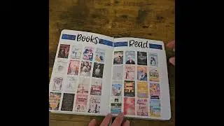2025 Reading Journal Flip Through #readingjournal #cricutmade