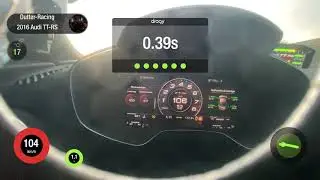 Audi TTRS 1000 HP Zeitmessung 100-200 DUTTER-Racing