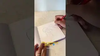 Gouache painting || Jelly fish artwork #art #menorahsketchbook #painting #drawing #ytshorts#creative
