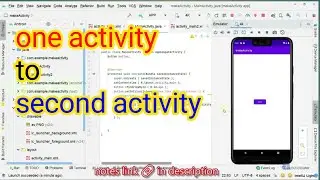 ❤one activity👹 to another activity🍅 in android st using🍎 intent |😡 change fragment🍟 on button click🎀