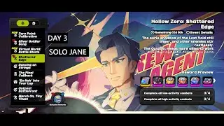 Hollow Zero: Shattered Edge (Solo Jane) [Low/High] Full Clear | [Zenless Zone Zero](Event)(V1.6)