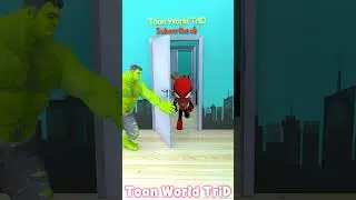 🚪 Watch Out for Hulk&rsquo;s Door&hellip; Spider-Man Walked Right Into It! 😅💥