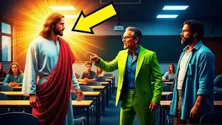 CALE A BOCA, ANALFABETO! GRITOU O PROFESSOR PARA JESUS DISFARÇADO ELE NÃO IMAGINAVA QUANTOS IDIOM...