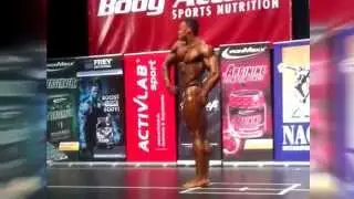 NAC International Ms.&Mr. Universe 2014 - BodyBuilding Class 1 Vice Champion Aivars Grigjanis Posing