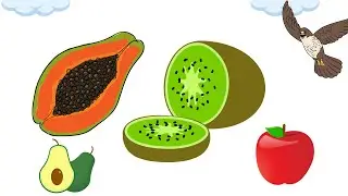 Nursery rhymes ! Fruit Song ! Happy fruit ! Learn fruit and veggie
