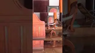 CHETTINAD furniture/ incredible secret writting table/ c v r m heritage home / Chettinad Woods