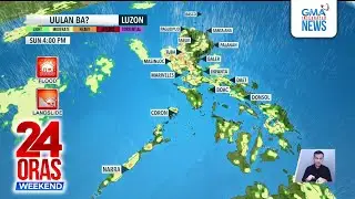 2 weather systems, nagdadala ng pag-ulan sa bansa | 24 Oras Weekend