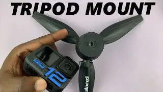 How To Mount GoPro HERO 12 On a Tripod