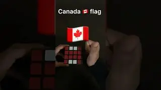 Как сделать флаг Канады 🇨🇦🇨🇦🇨🇦 на Master Cube #Вирусный #Трендовый #Шорты #FadilCreativity