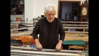 Preparazione binario con massicciata  - scala H0