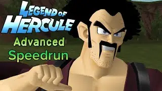 Dragon Ball Z: Budokai (PS2) - The Legend of Hercule (Advanced) Speedrun in 10:34 [World Record]