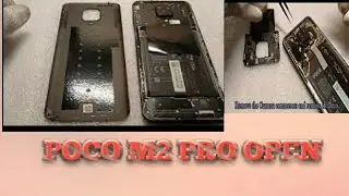 POCO M2 PRO TEARDOWN /BACK COVER OPEN IN DETAIL WITH CAPTION |HOW TO OPEN|