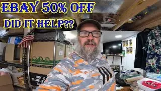 Did Putting My eBay Store On 50% Off Help??/  #ebay #resale #profit #flipping
