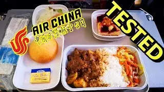 What AIR CHINA's food is really like - (Breakfast, lunch, dinner and snacks tested)