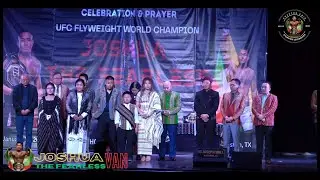UFC Flyweight world champion | JOSHUA THE FEARLESS VAN (HOUSTON, TX CHIN CHURCHES CELEBRATES) 2026