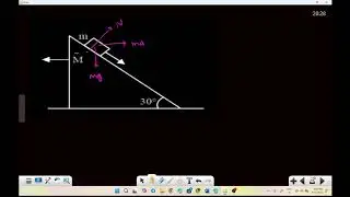 Block of mass 8 kg slides on wedge of 16 kg &mdash; find acceleration of system | JEE Main-2021