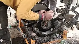 Gi Pipe Threading machine #exploretv001