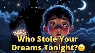 The Dream Thief at Midnight! | Short Scary Bedtime Story for Kids 😴✨