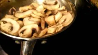 How to fry mushrooms