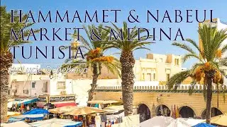 Tunisia -  Hammamet & Nabeul Old Medina- Timelapse Video - 4K