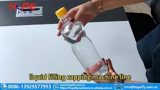 liquid filling capping machine line