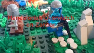 Mandalorian Overwatch on Zanbar Mini MOC