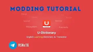 How to Mod U Dictionary Translator Pro/VIP Unlock?