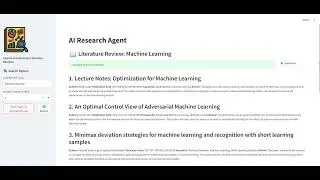Simple Research Agent