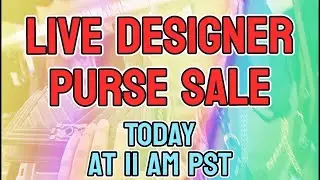 CYBER MONDAY DESIGNER PURSE SALE! FT. CHANEL, BURBERRY, TORY, COACH, MK, ROTHYS & MORE!