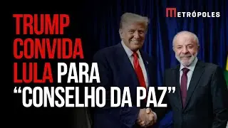 Trump convida Lula, Milei e Erdogan para “Conselho da Paz” para Gaza