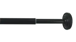 Versailles Home Fashions - Mini Tension Rod - Black