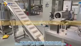 Twin screw puffed bread crumbs making extruder line