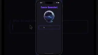 Course Generator - Gemini Competition Entry