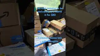 Amazon Flex Endgame! 🚚💨 ~20 Pkgs Left, $80 in 14s 💰🔥 #AmazonFlex #GigLife #DeliveryVibes #rideshare