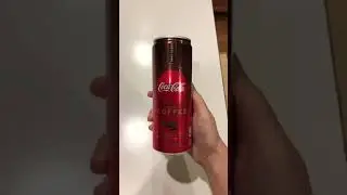 Coca Cola Coffee Dark Blend | Ice Sounds | Soda Pouring ASMR