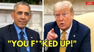 Barack Obama Exposes Trump on Live TV | Trump Reacts Furiously&hellip;