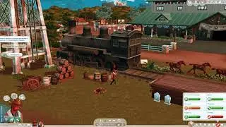 SIMS4/ чел-ж Построй свой город / 1серия / Тестим новый мод на выживание