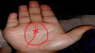 The cross at the destiny line in your hand