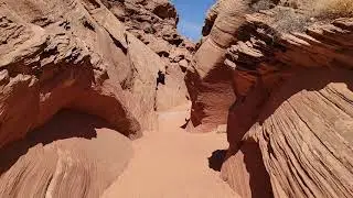 Hogwarts Slot Canyon in Glen Canyon Utah