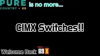 CIMX-FM in Windsor Flips Back from Pure Country 89 to 89X!