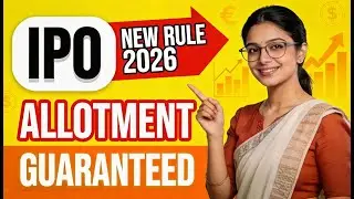 IPO Allotment का Super Trick 🔥 | IPO Allotment Rules 2026 | New Rules Explained