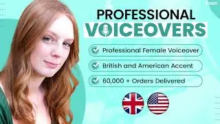 How to Hire a British or American Female Voice Over Artist for Your Project 🎧