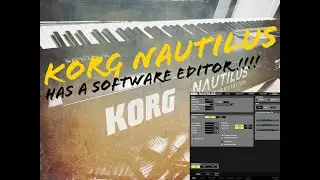 KORG NAUTILUS New Software Editor and Plugin