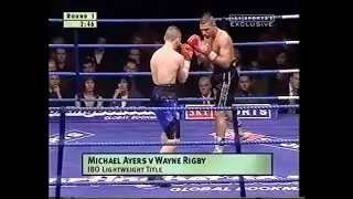 Wayne Rigby vs Michael Ayers 2 IBO WORLD LIGHTWEIGHT TITLE┃SHANNONS GYM