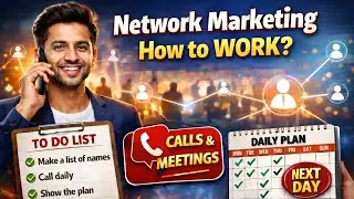 How to Start Network Marketing? | Daily Work Plan Explained  #networkmarketing #mlm #mlmtips #asort 
