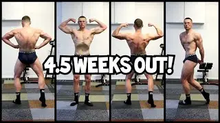 Jacob McDonald Bodybuilding Posing Practice with IFBB Pro Steve Orton at 4.5 Weeks Out from NZIFBB!