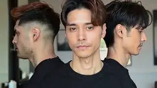 Trending hairstyles men 2025...