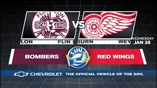 HIGHLIGHTS: Flin Flon Bombers @ Weyburn Red Wings, Jan. 28, 2026