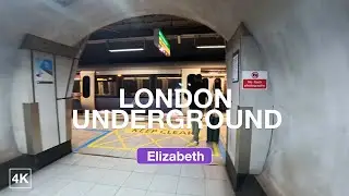 Elizabeth Line Journey from London Heathrow T4 to Paddington