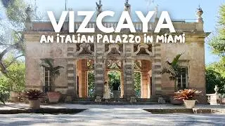 Vizcaya Museum and Gardens 🏛️ Italian Palazzo + Gorgeous Gardens | Miami Vlog